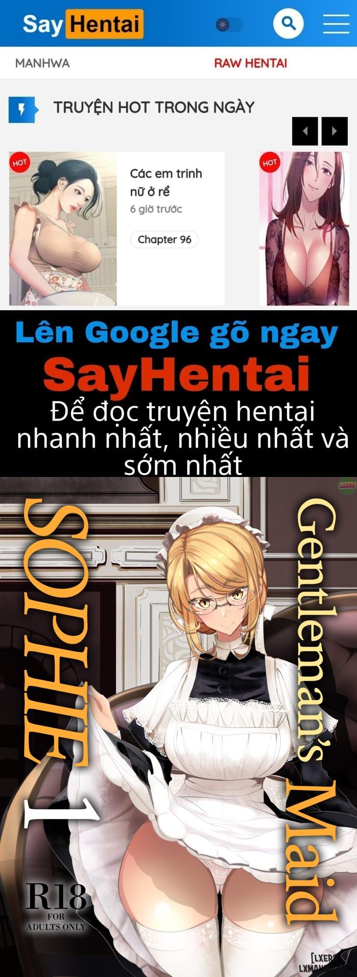đọc truyện Gentleman’s Maid Sophie Chương 1 ảnh 1 tại Truyện Dạ Ký