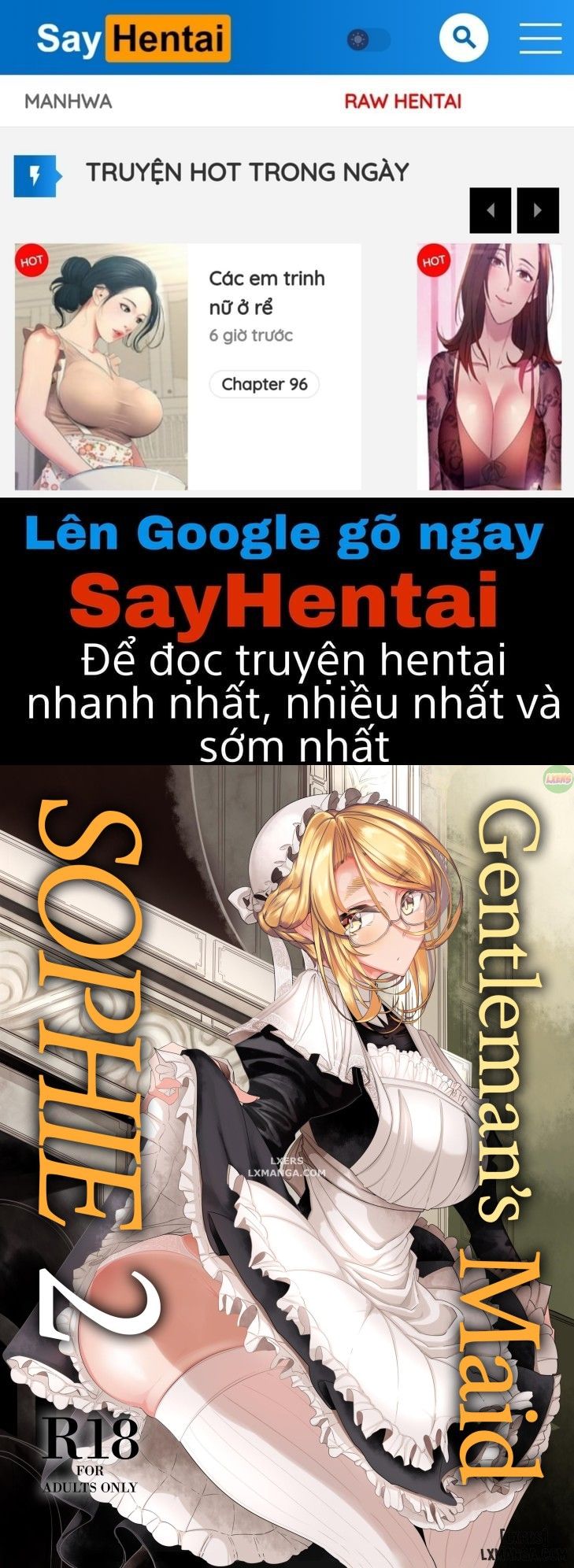 đọc truyện Gentleman’s Maid Sophie Chương 2 ảnh 1 tại Truyện Dạ Ký