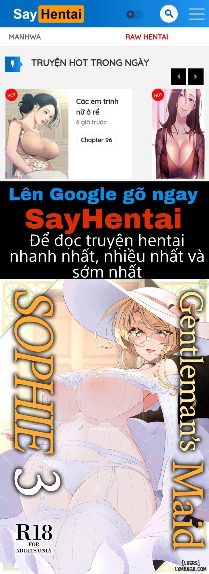 đọc truyện Gentleman’s Maid Sophie Chương 3 ảnh 1 tại Truyện Dạ Ký