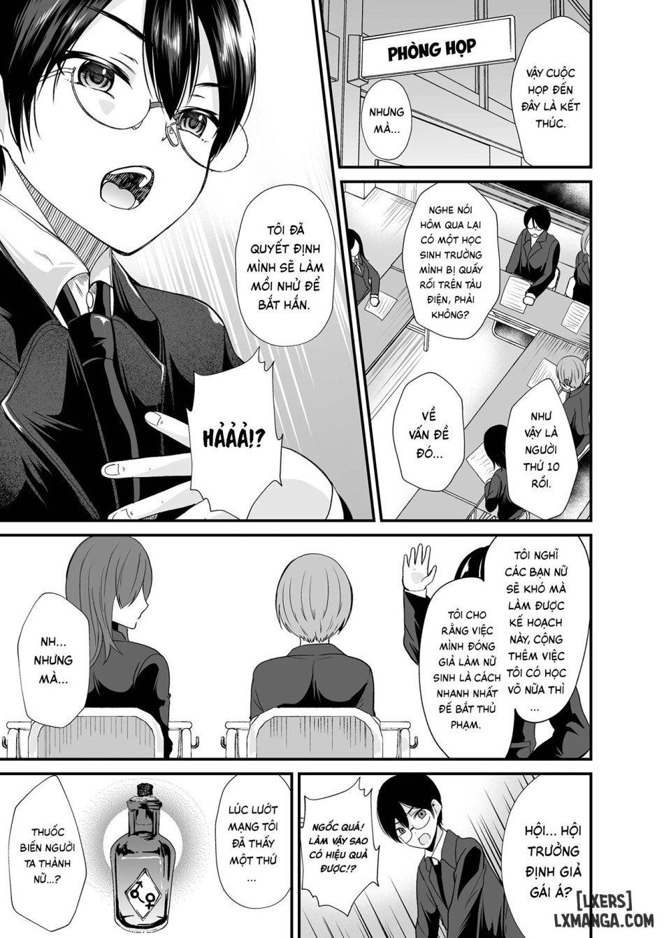 đọc truyện Ghi Chép Về Quá Trình Hóa Thành Con Gái Lộng Lẫy Của Hội Trưởng Hội Học Sinh Chương 1 ảnh 8 tại Thiên Thai Truyện