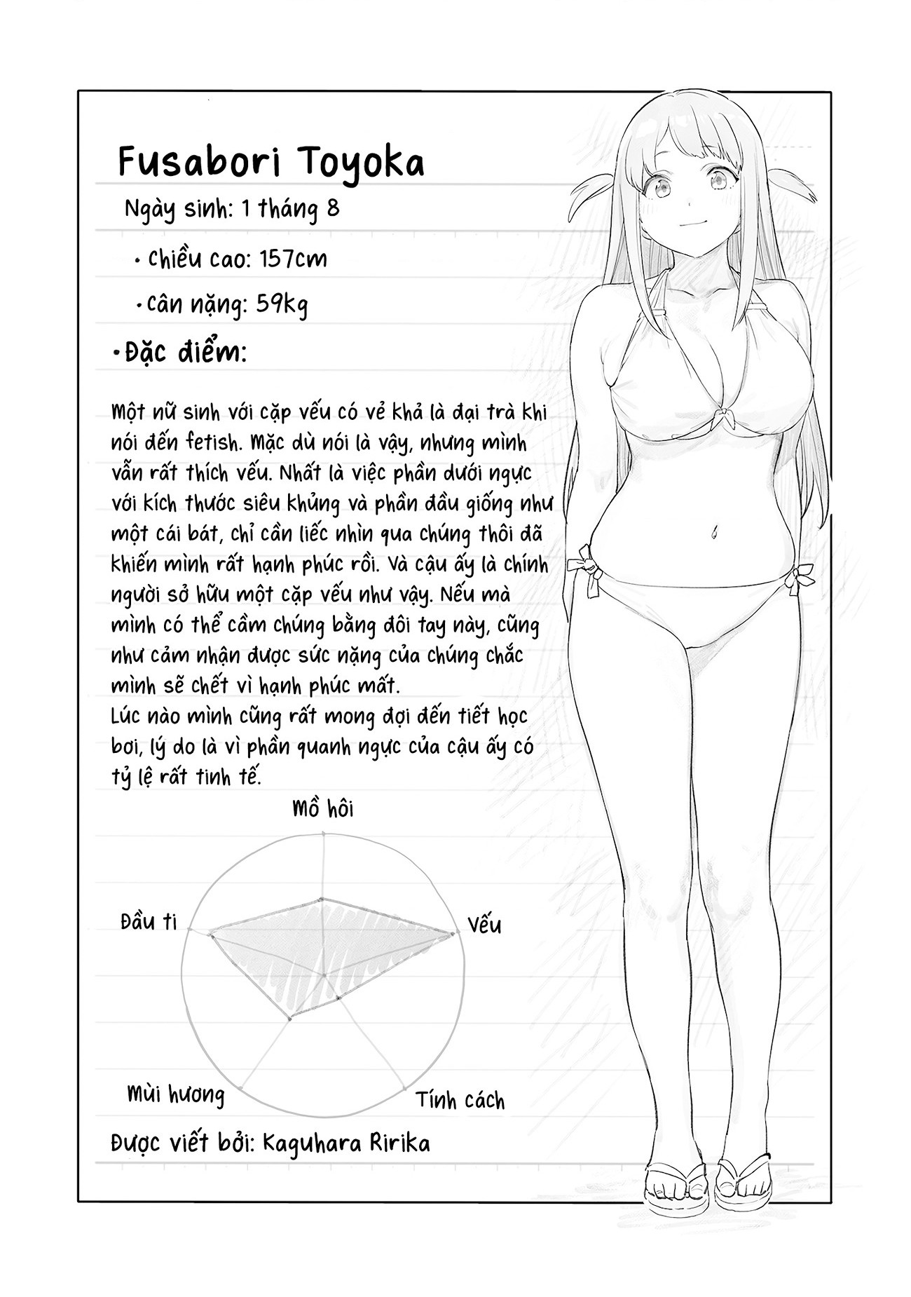 đọc truyện Ghi Chú Về Sở Thích Kỳ Quái Của Kaguhara Chương 12.5 ảnh 3 tại Thiên Thai Truyện