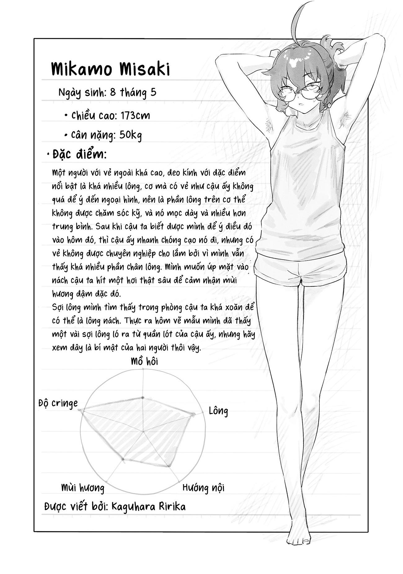 đọc truyện Ghi Chú Về Sở Thích Kỳ Quái Của Kaguhara Chương 12.5 ảnh 4 tại Thiên Thai Truyện