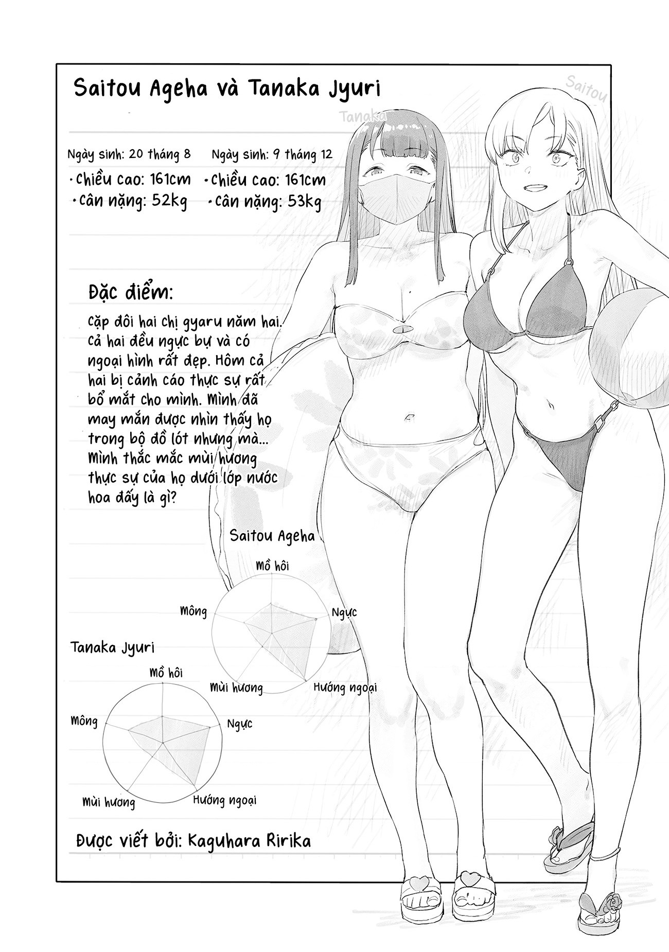 đọc truyện Ghi Chú Về Sở Thích Kỳ Quái Của Kaguhara Chương 12.5 ảnh 5 tại Thiên Thai Truyện