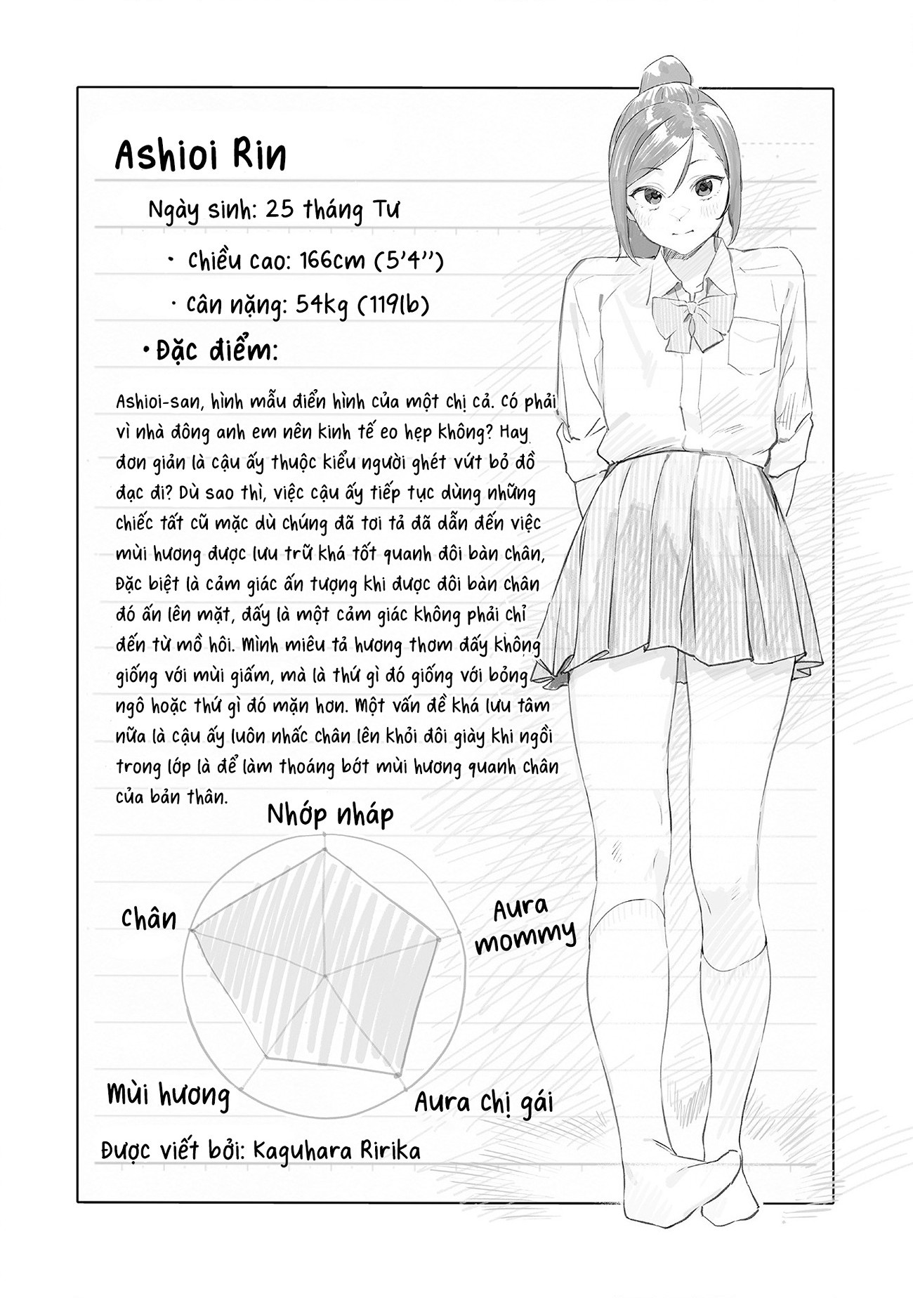 đọc truyện Ghi Chú Về Sở Thích Kỳ Quái Của Kaguhara Chương 6.5 ảnh 11 tại Thiên Thai Truyện