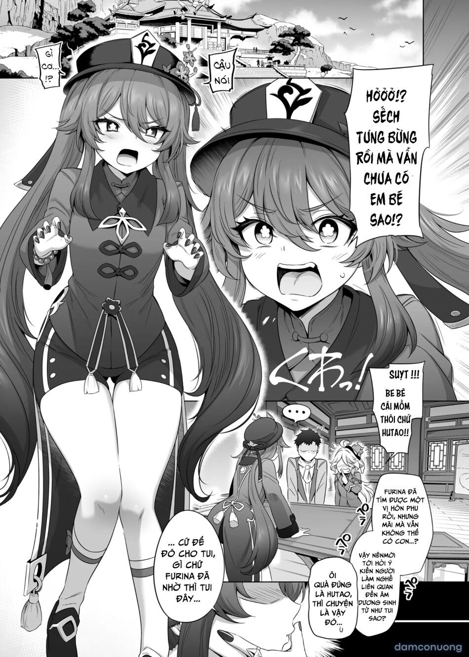 đọc truyện Ghi Hình Quá Trình Thụ Thai Của Furina Và Hutao Chương 0 ảnh 4 tại Thiên Thai Truyện