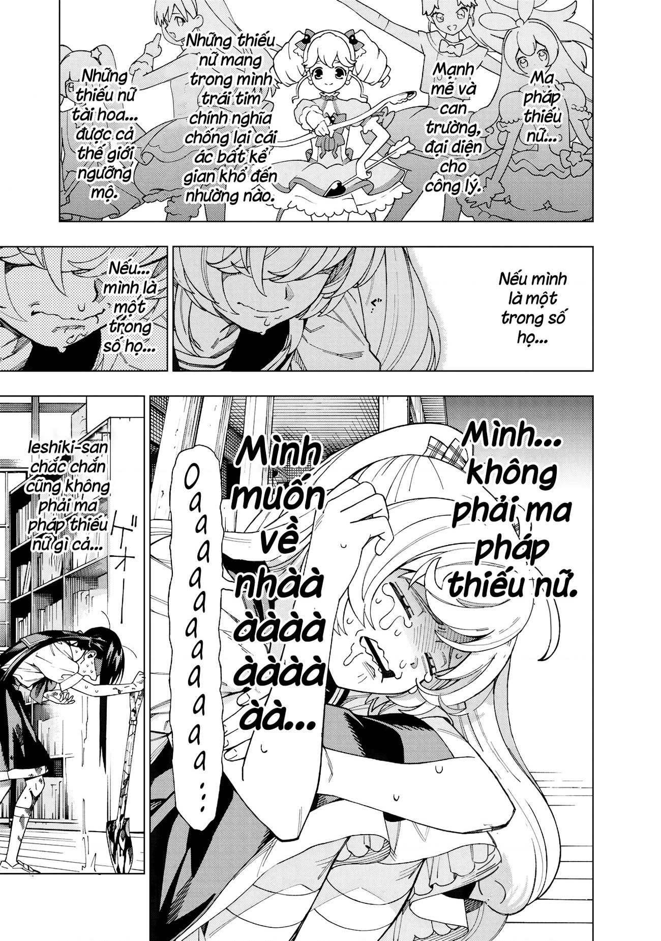 đọc truyện Giấc Mộng Trở Thành Ma Pháp Thiếu Nữ Chương 1 ảnh 27 tại Thiên Thai Truyện