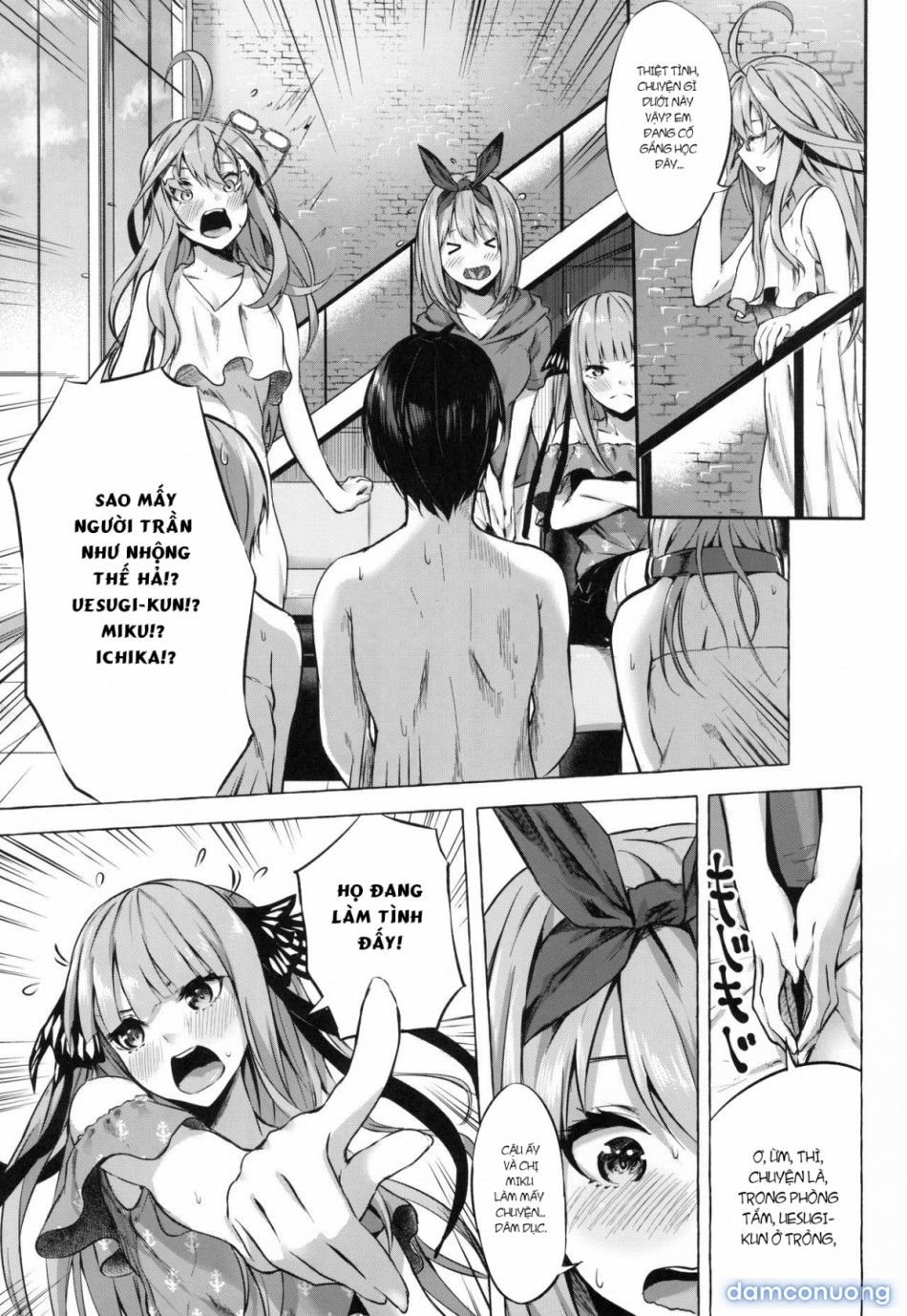 đọc truyện Giấc Mộng Vàng Với Chị Em Sinh Năm (gotoubun No Hanayome) Chương 1 ảnh 13 tại Thiên Thai Truyện