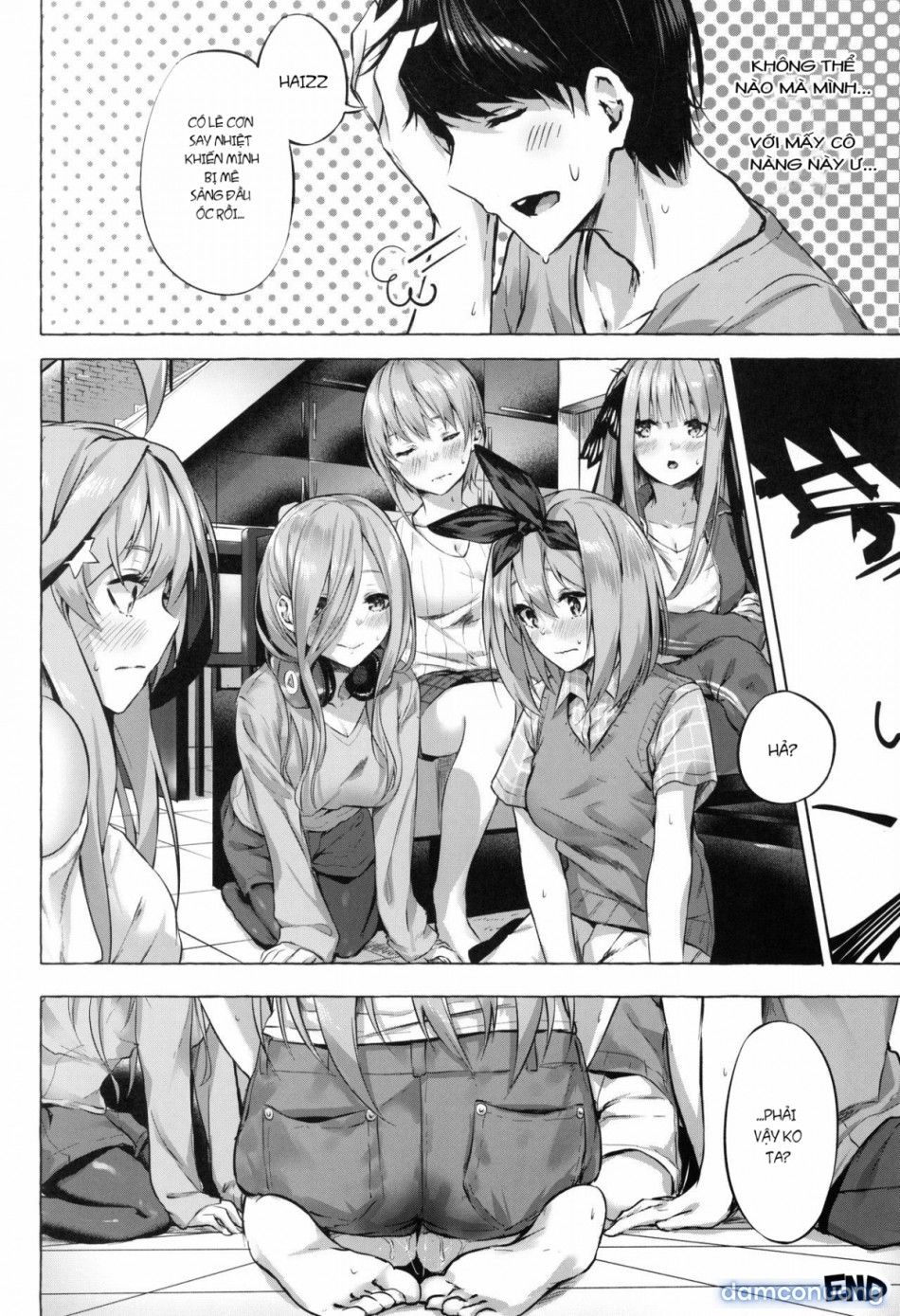 đọc truyện Giấc Mộng Vàng Với Chị Em Sinh Năm (gotoubun No Hanayome) Chương 2 ảnh 19 tại Thiên Thai Truyện