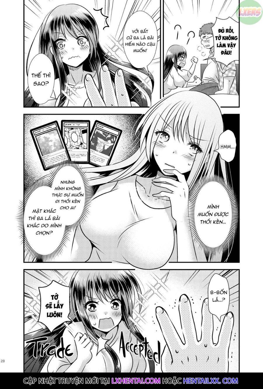Giao Dịch Giới Tính, Giao Dịch Thẻ Oneshot page 31 - Giả Dược