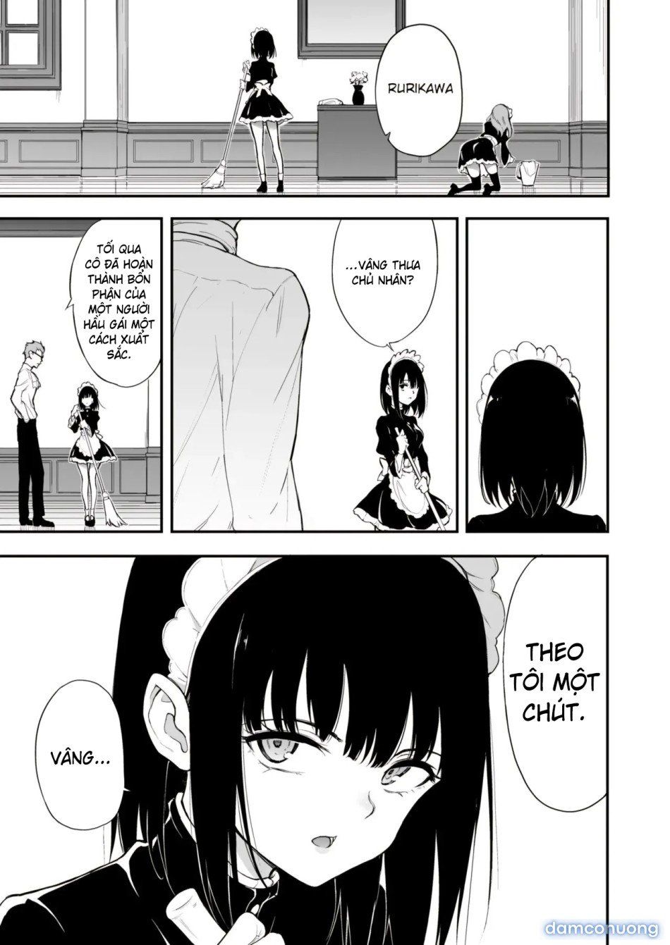 đọc truyện Giáo Dục Hầu Gái_ Quý Tộc Sa Ngã Rurikawa Tsubaki Chương 3 ảnh 15 tại Thiên Thai Truyện