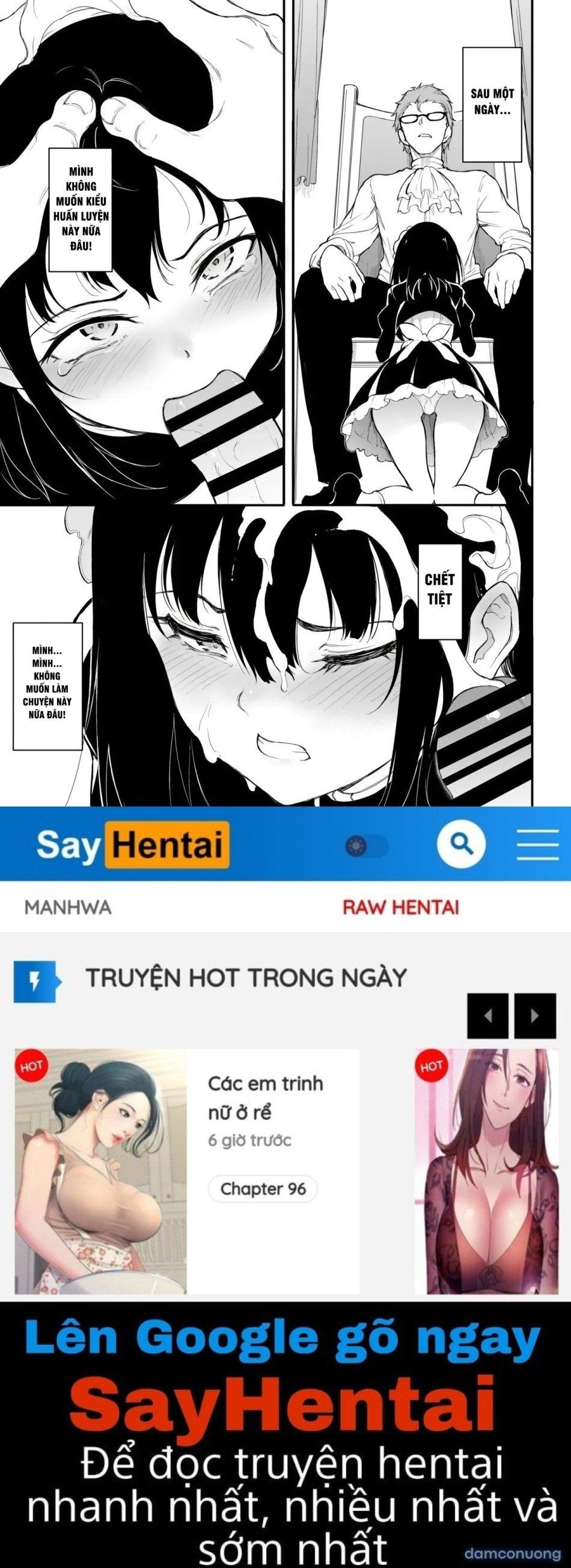 đọc truyện Giáo Dục Hầu Gái_ Quý Tộc Sa Ngã Rurikawa Tsubaki Chương 3 ảnh 21 tại Thiên Thai Truyện