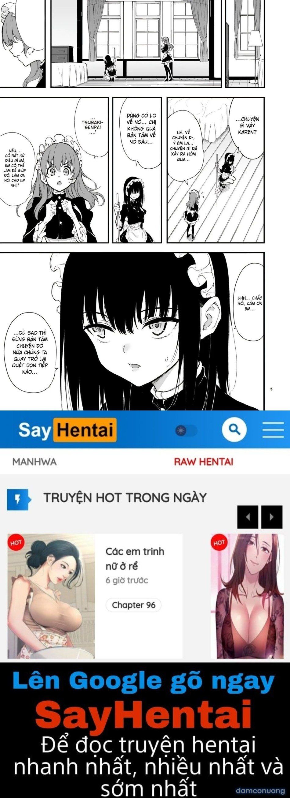 đọc truyện Giáo Dục Hầu Gái_ Quý Tộc Sa Ngã Rurikawa Tsubaki Chương 4 ảnh 21 tại Thiên Thai Truyện