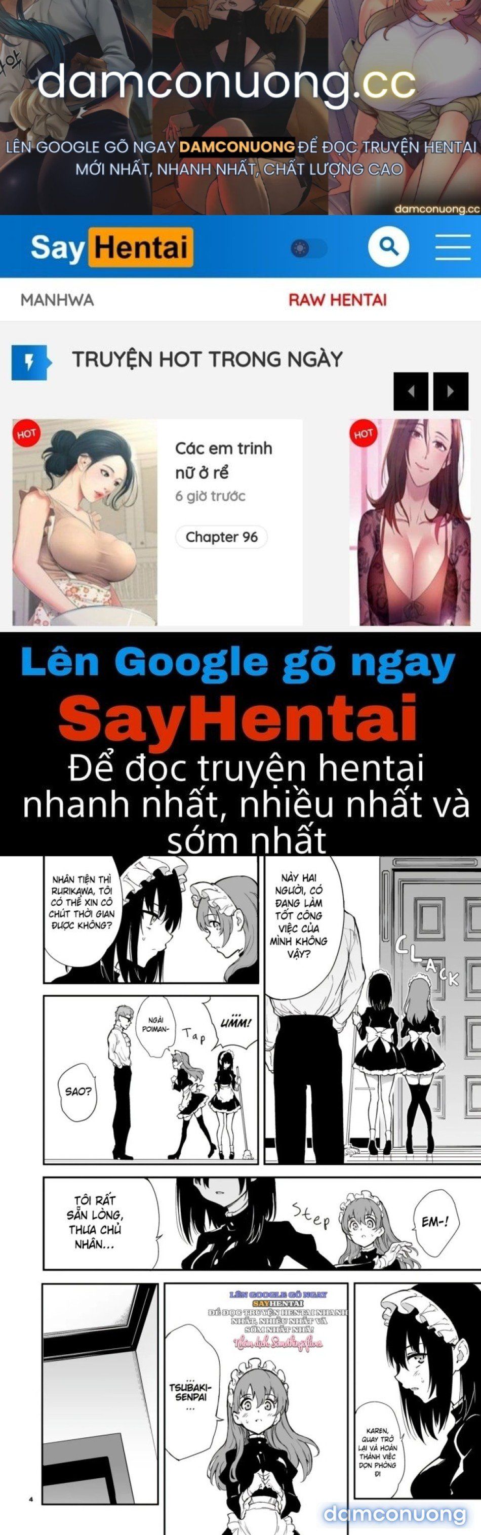 đọc truyện Giáo Dục Hầu Gái_ Quý Tộc Sa Ngã Rurikawa Tsubaki Chương 5 ảnh 2 tại Thiên Thai Truyện