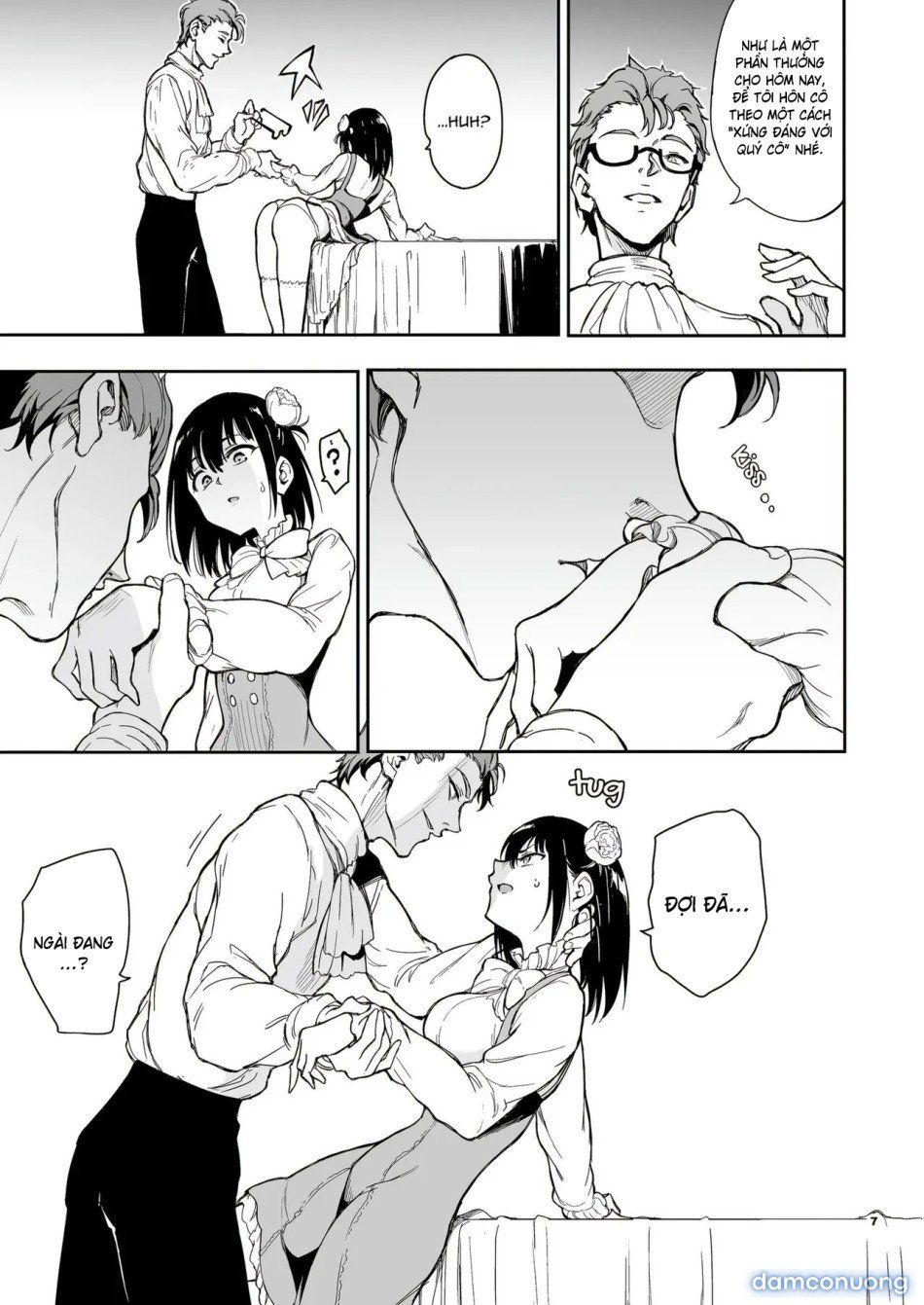 đọc truyện Giáo Dục Hầu Gái_ Quý Tộc Sa Ngã Rurikawa Tsubaki Chương 6 ảnh 11 tại Thiên Thai Truyện