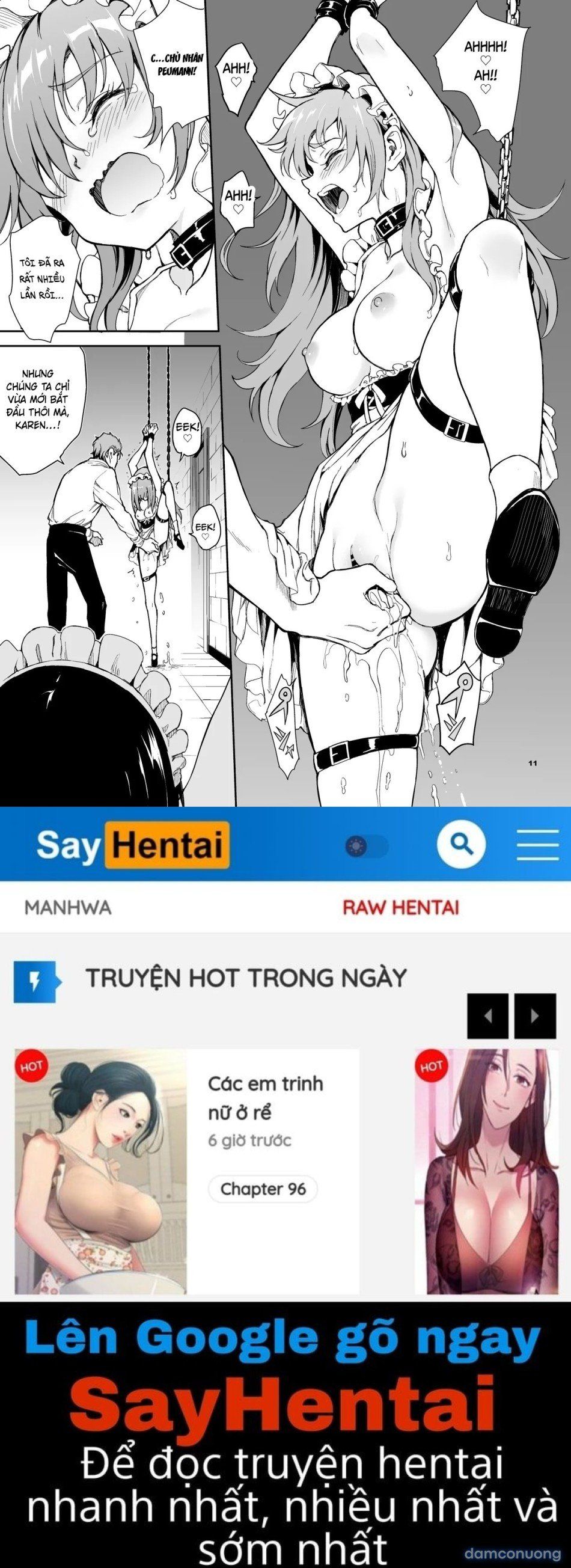 đọc truyện Giáo Dục Hầu Gái_ Quý Tộc Sa Ngã Rurikawa Tsubaki Chương 7 ảnh 21 tại Thiên Thai Truyện