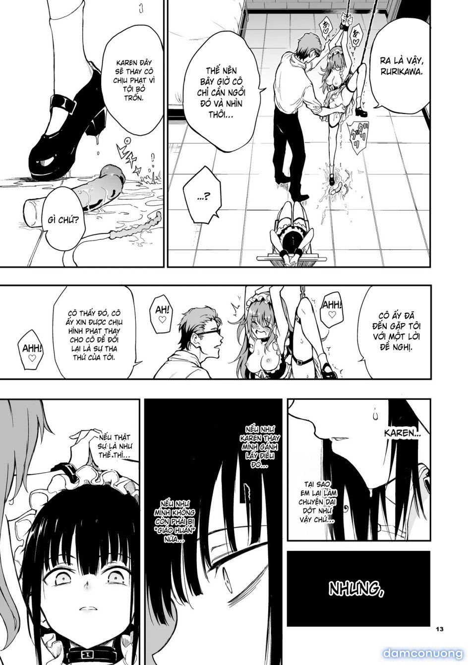 đọc truyện Giáo Dục Hầu Gái_ Quý Tộc Sa Ngã Rurikawa Tsubaki Chương 8 ảnh 3 tại Thiên Thai Truyện