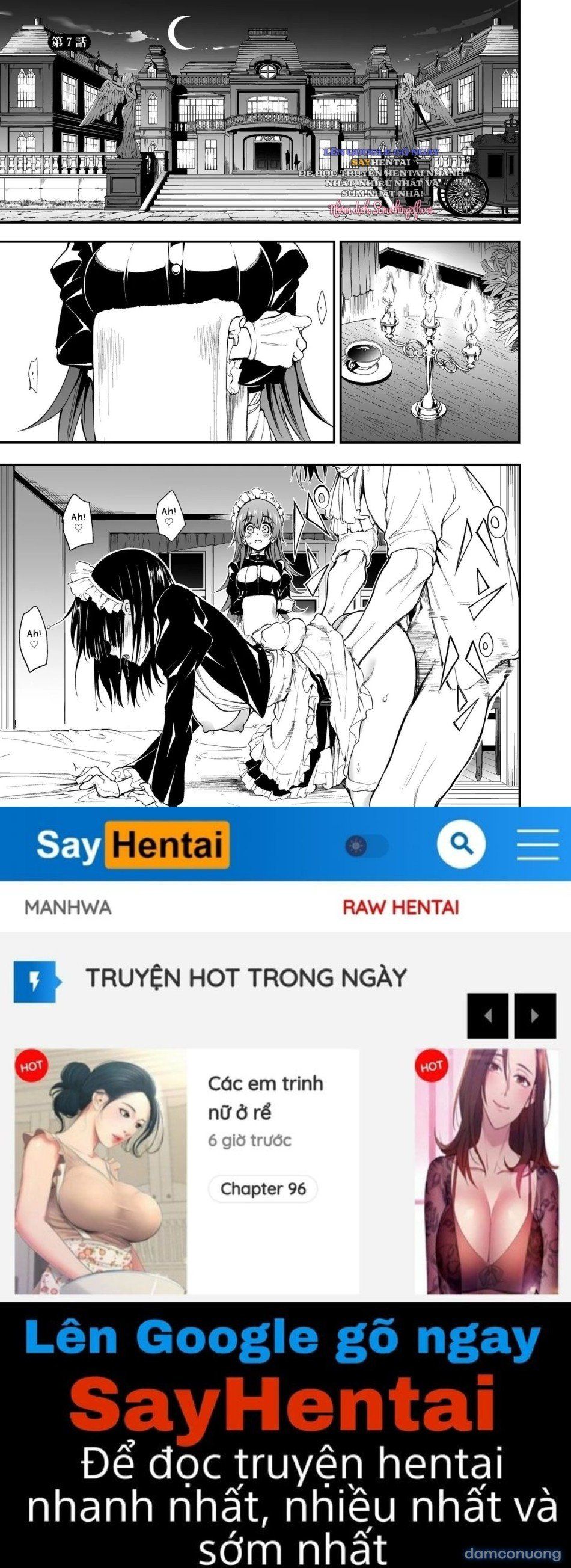 đọc truyện Giáo Dục Hầu Gái_ Quý Tộc Sa Ngã Rurikawa Tsubaki Chương 8 ảnh 21 tại Thiên Thai Truyện