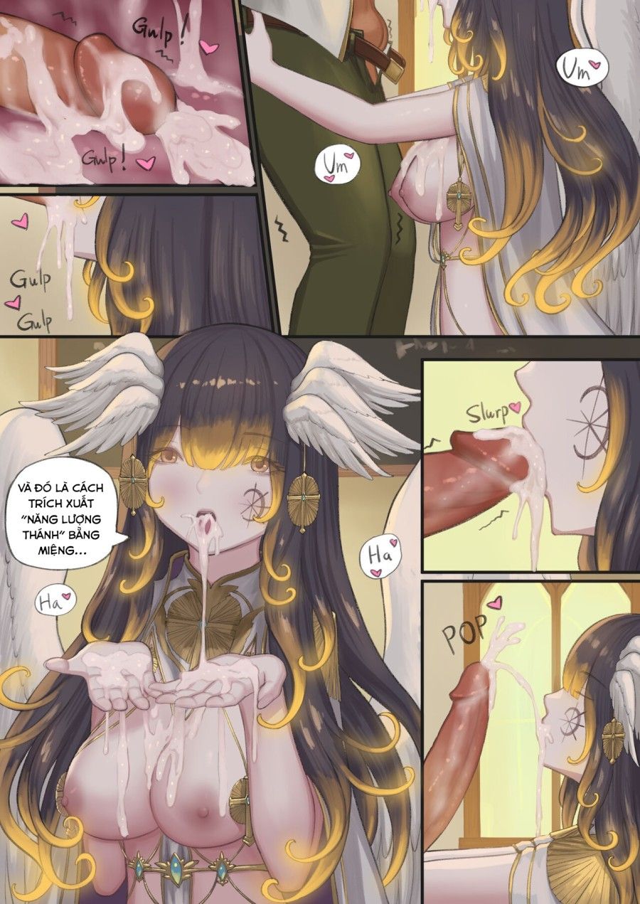 Giáo Viên Thánh Thuật Muốn Tinh Dịch Của Tôi! Oneshot page 15 - Giả Dược