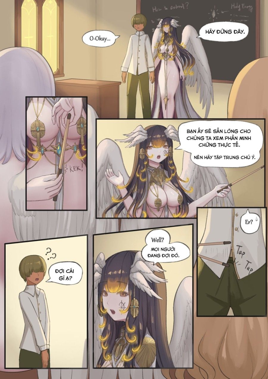 Giáo Viên Thánh Thuật Muốn Tinh Dịch Của Tôi! Oneshot page 8 - Giả Dược