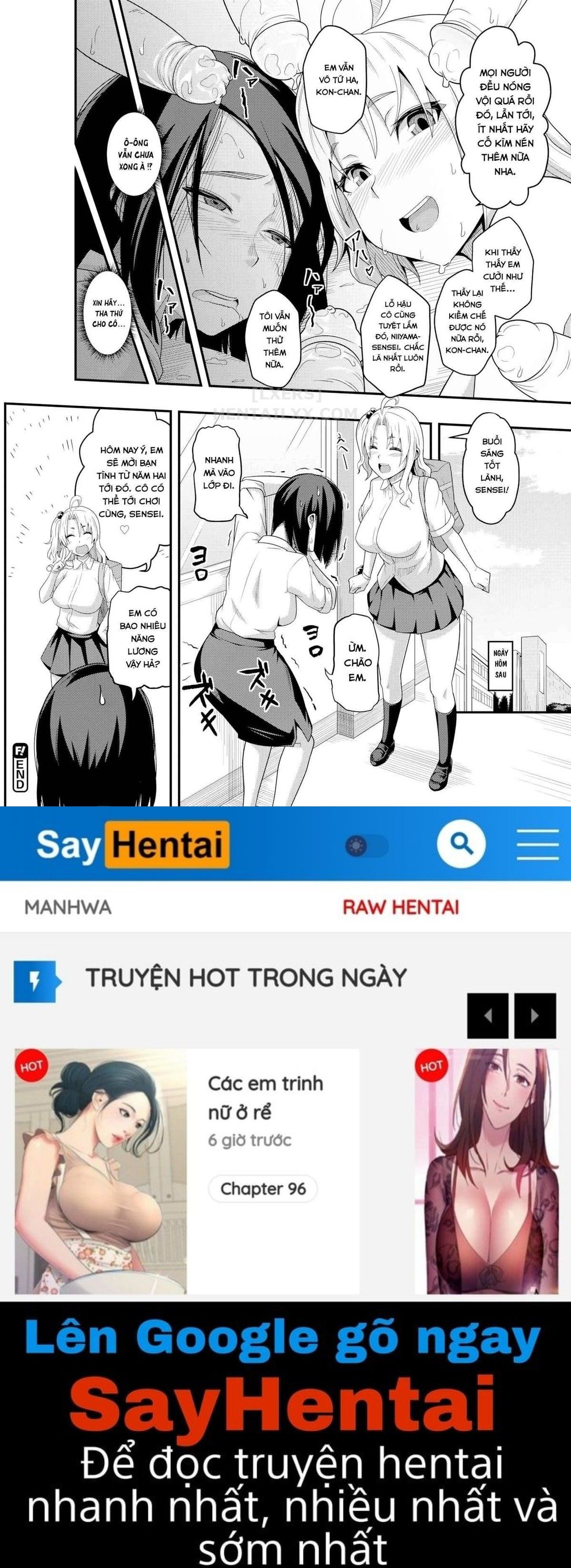 đọc truyện Giáo Viên Tốt Cũng Dễ Dãi Thế Sao? Oneshot ảnh 24 tại Thiên Thai Truyện
