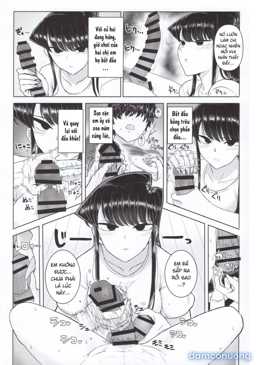 Giờ Chơi Của Chị Em Nhà Komi... Oneshot page 11 - Giả Dược