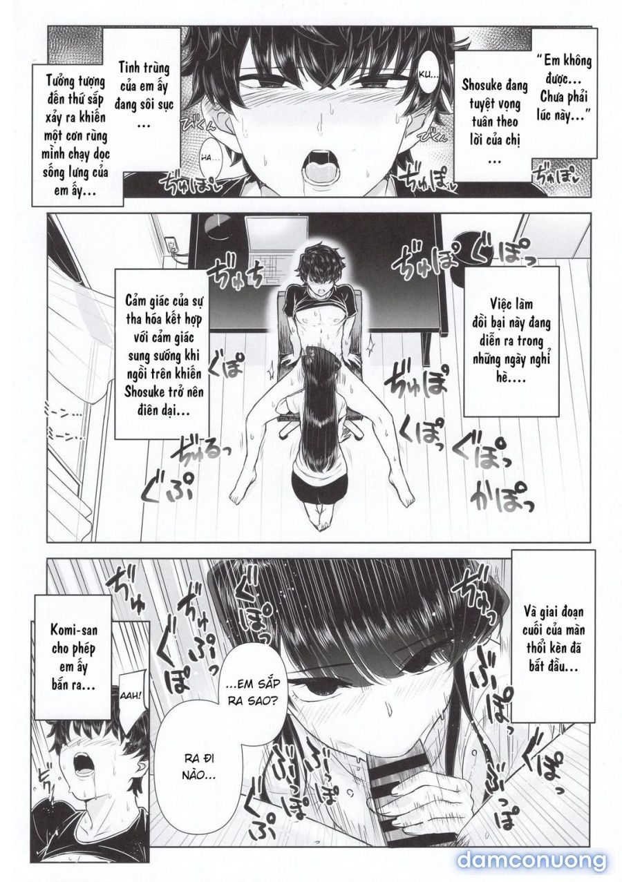 Giờ Chơi Của Chị Em Nhà Komi... Oneshot page 14 - Giả Dược