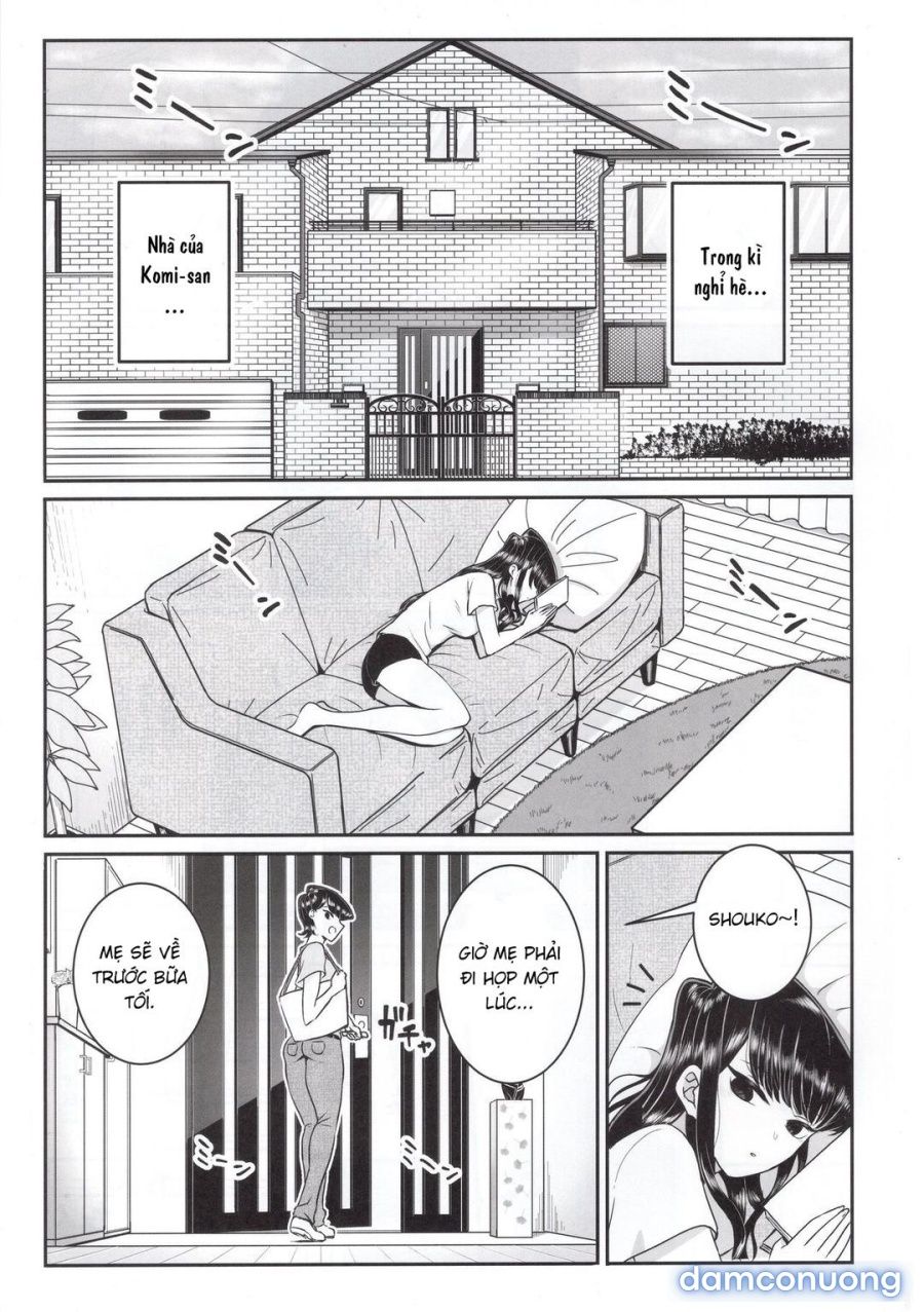 Giờ Chơi Của Chị Em Nhà Komi... Oneshot page 5 - Giả Dược