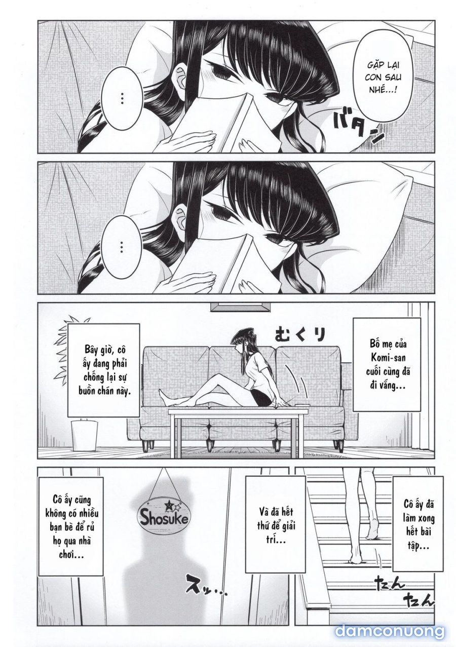 Giờ Chơi Của Chị Em Nhà Komi... Oneshot page 6 - Giả Dược