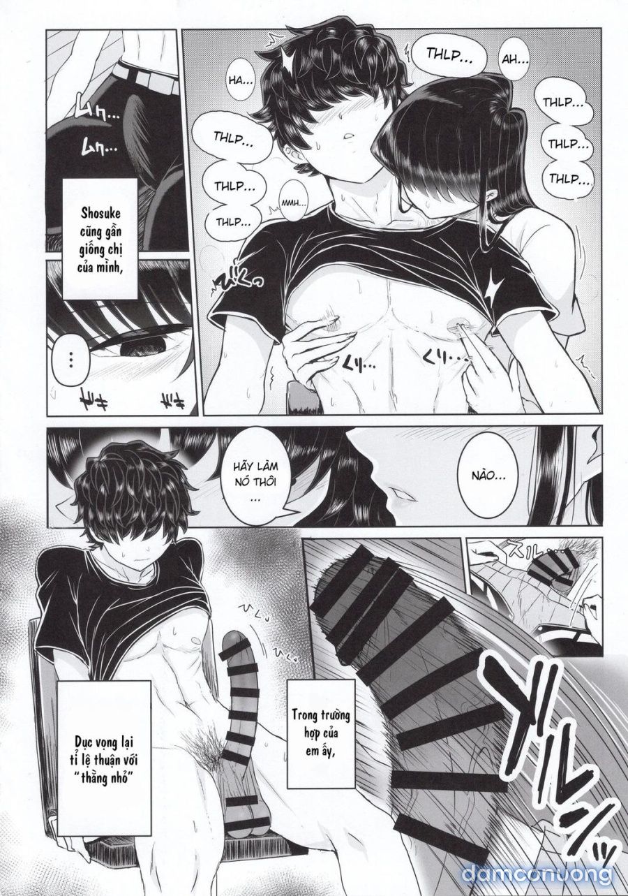 Giờ Chơi Của Chị Em Nhà Komi... Oneshot page 10 - Giả Dược