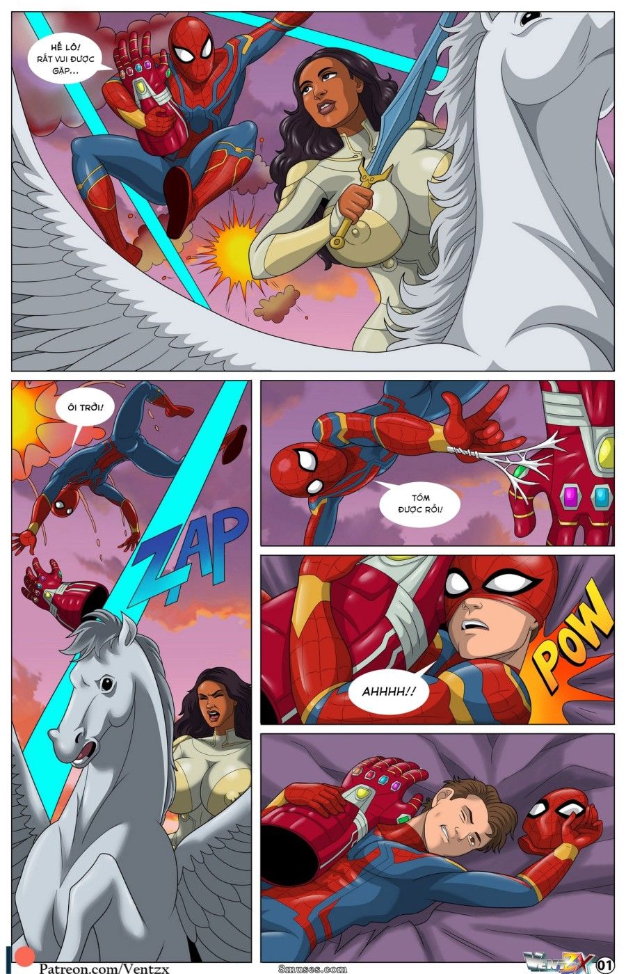 Giờ Nghỉ Của Các Avengers Oneshot page 3 - Giả Dược