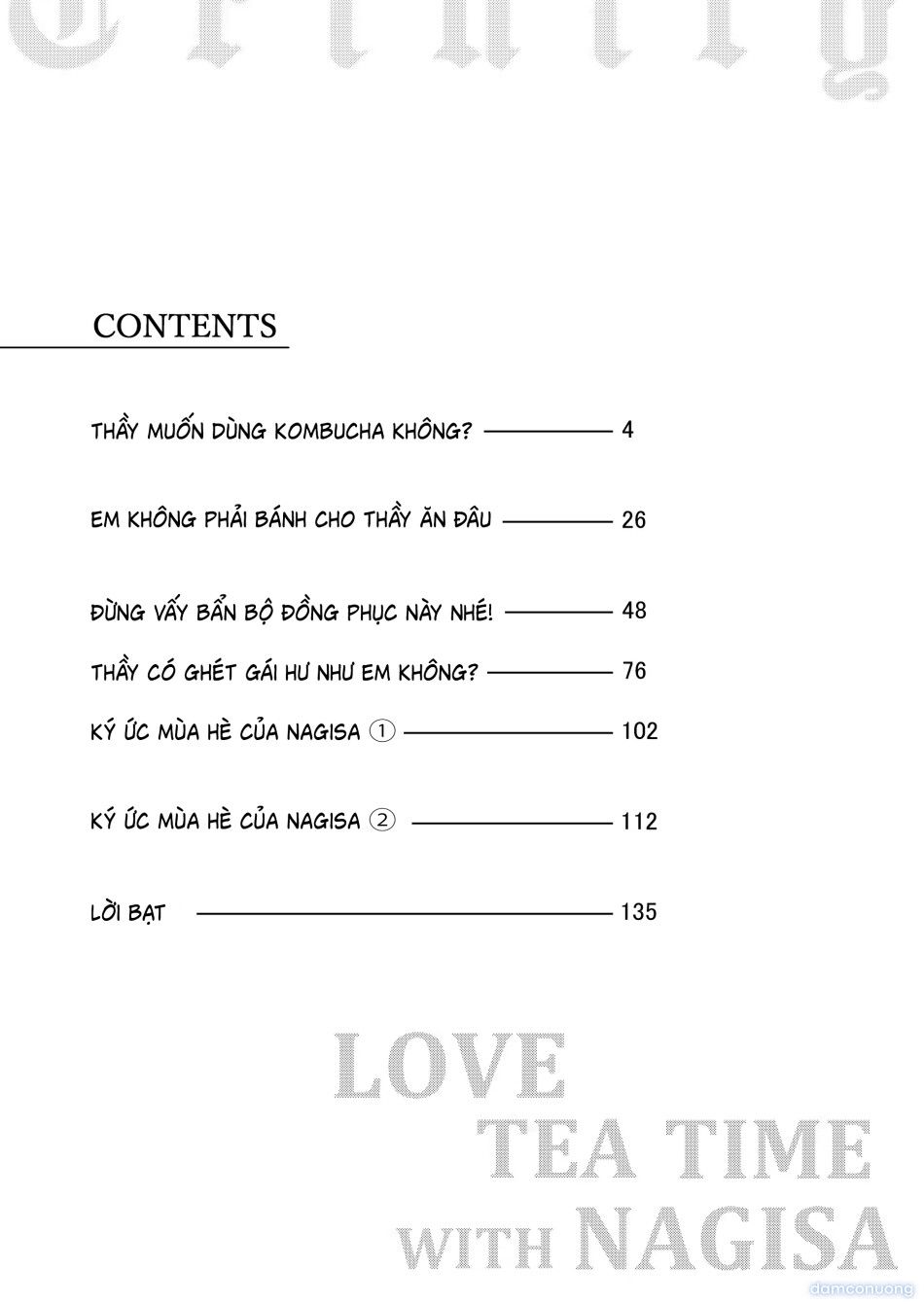 đọc truyện Giờ Trà Tình Yêu Cùng Nagisa Chương 0 ảnh 4 tại Thiên Thai Truyện