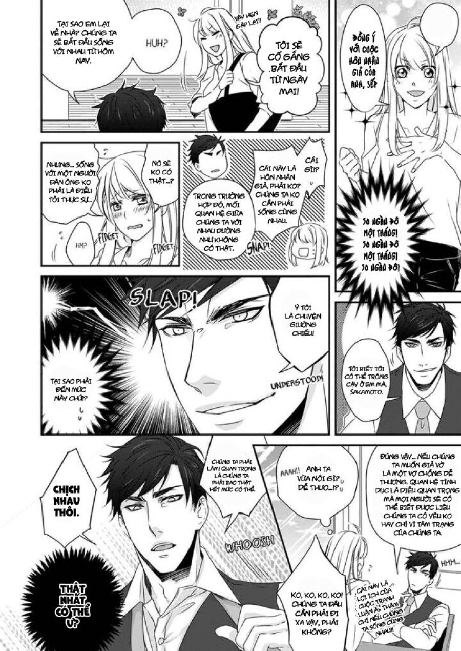 Giratsuki Joushi To Gisou Kekkon! Chương 1 page 12 - Giả Dược