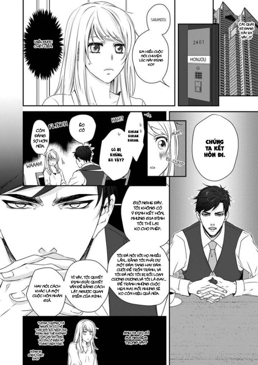 Giratsuki Joushi To Gisou Kekkon! Chương 1 page 10 - Giả Dược