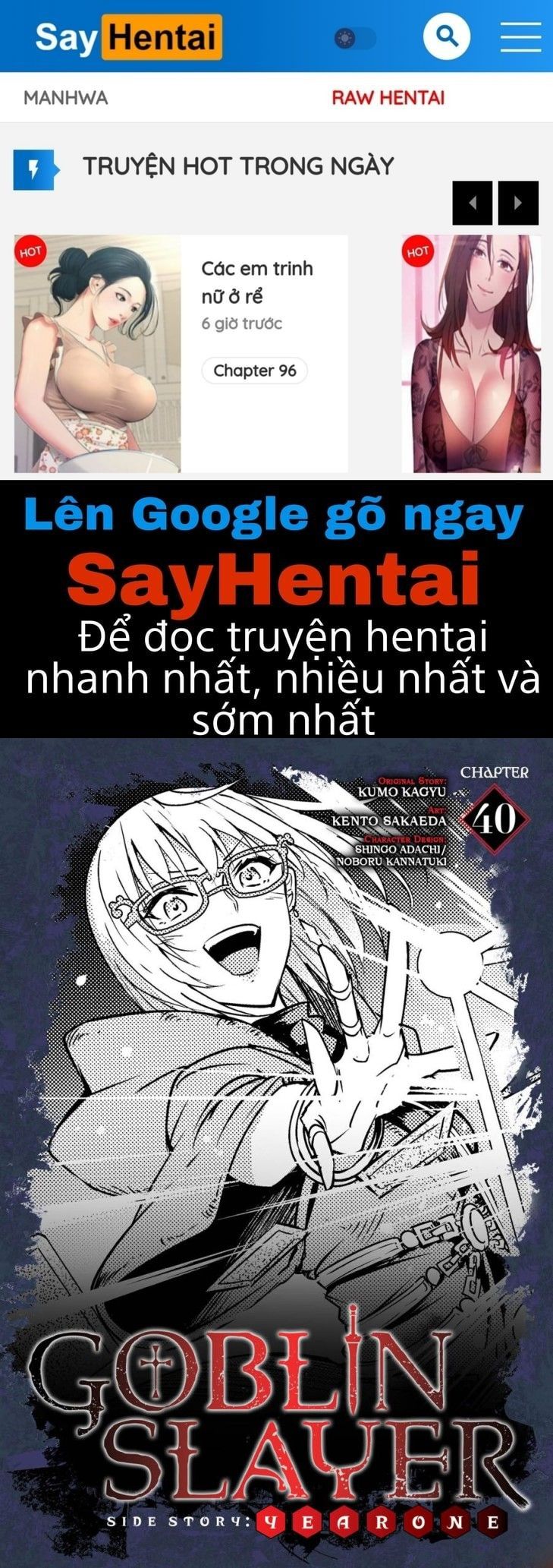 đọc truyện Goblin Slayer Side Story: Year One Chương 40 ảnh 1 tại Giả Dược