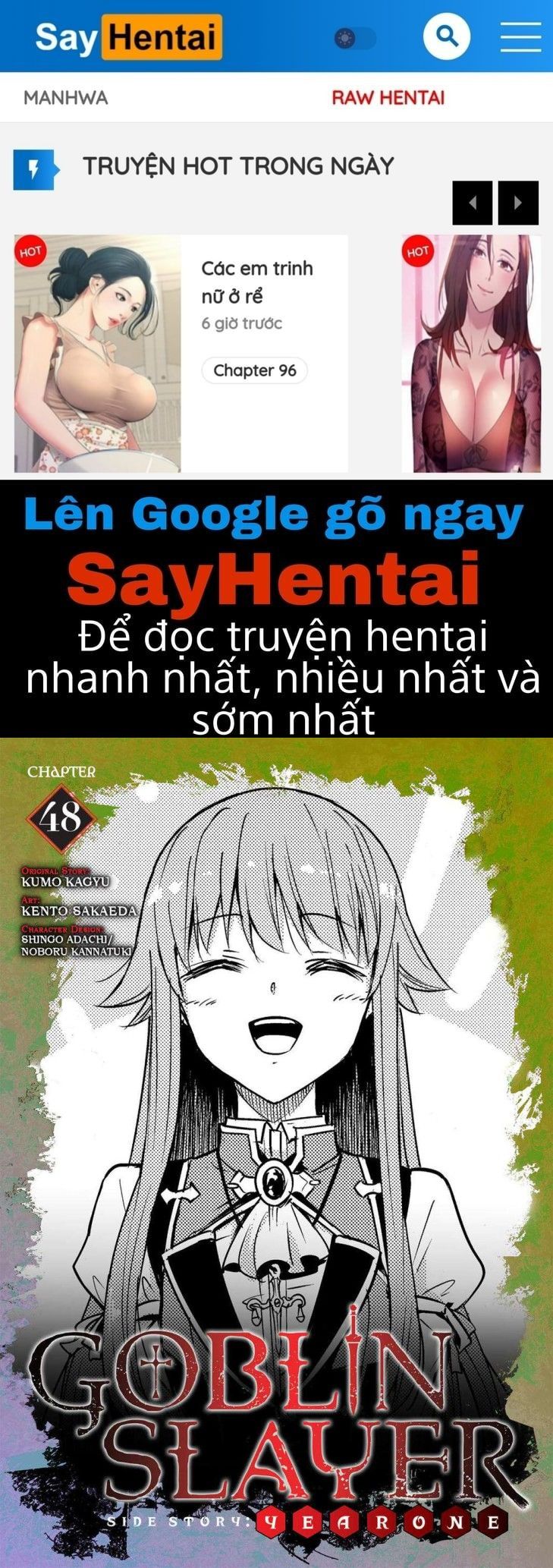 đọc truyện Goblin Slayer Side Story: Year One Chương 48 ảnh 1 tại Thiên Thai Truyện