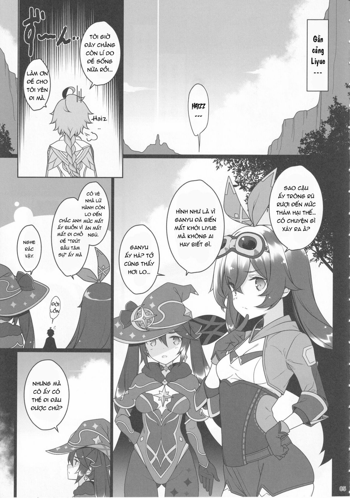 đọc truyện Gokuraku Kikou San Oneshot ảnh 5 tại Thiên Thai Truyện