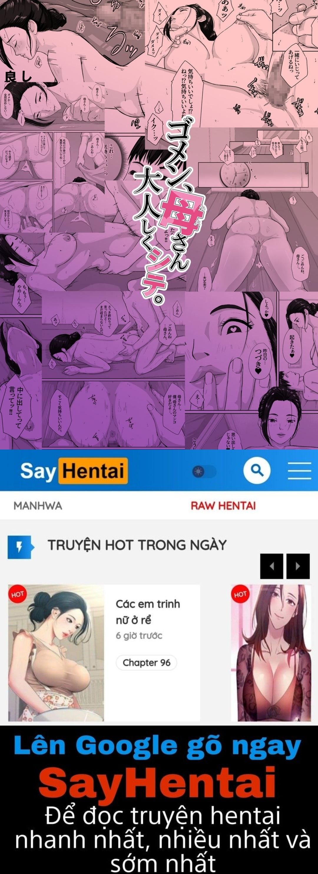 đọc truyện Gomen, Kaa-san Otonashiiku Shite Oneshot ảnh 48 tại Giả Dược