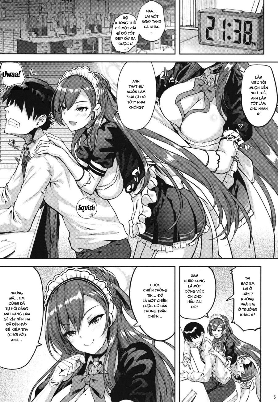 Goshujin-sama To Issho (blue Archive) Oneshot page 3 - Giả Dược