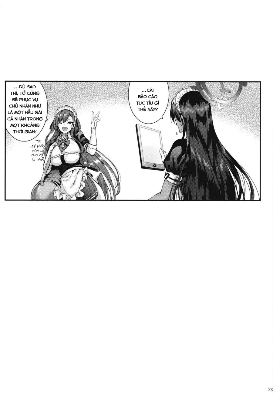 Goshujin-sama To Issho (blue Archive) Oneshot page 21 - Giả Dược