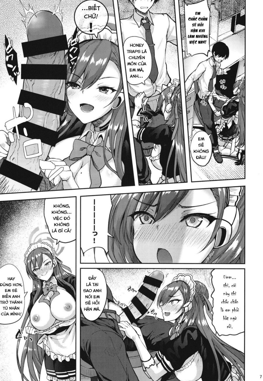 Goshujin-sama To Issho (blue Archive) Oneshot page 5 - Giả Dược