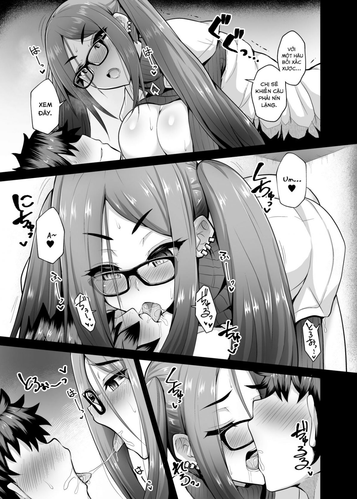 đọc truyện Gubijin Senpai O Joushiki Kaihen De Suki Houdai Oneshot ảnh 13 tại Giả Dược