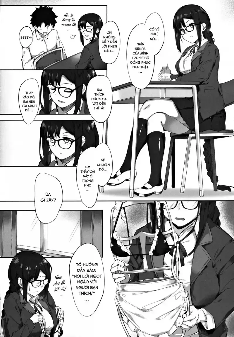 đọc truyện Gucchan-senpai, Em Không Thể Chịu Đựng Được Nữa Chương 1 ảnh 4 tại Giả Dược