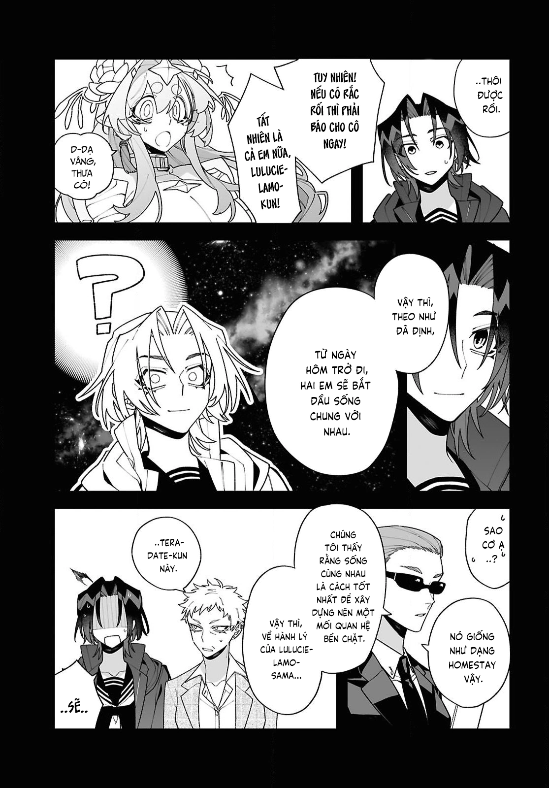 đọc truyện Gửi Gắm Tình Yêu "to Bự" Nơi Vũ Trụ Sâu Thẳm Chương 2 ảnh 6 tại Thiên Thai Truyện