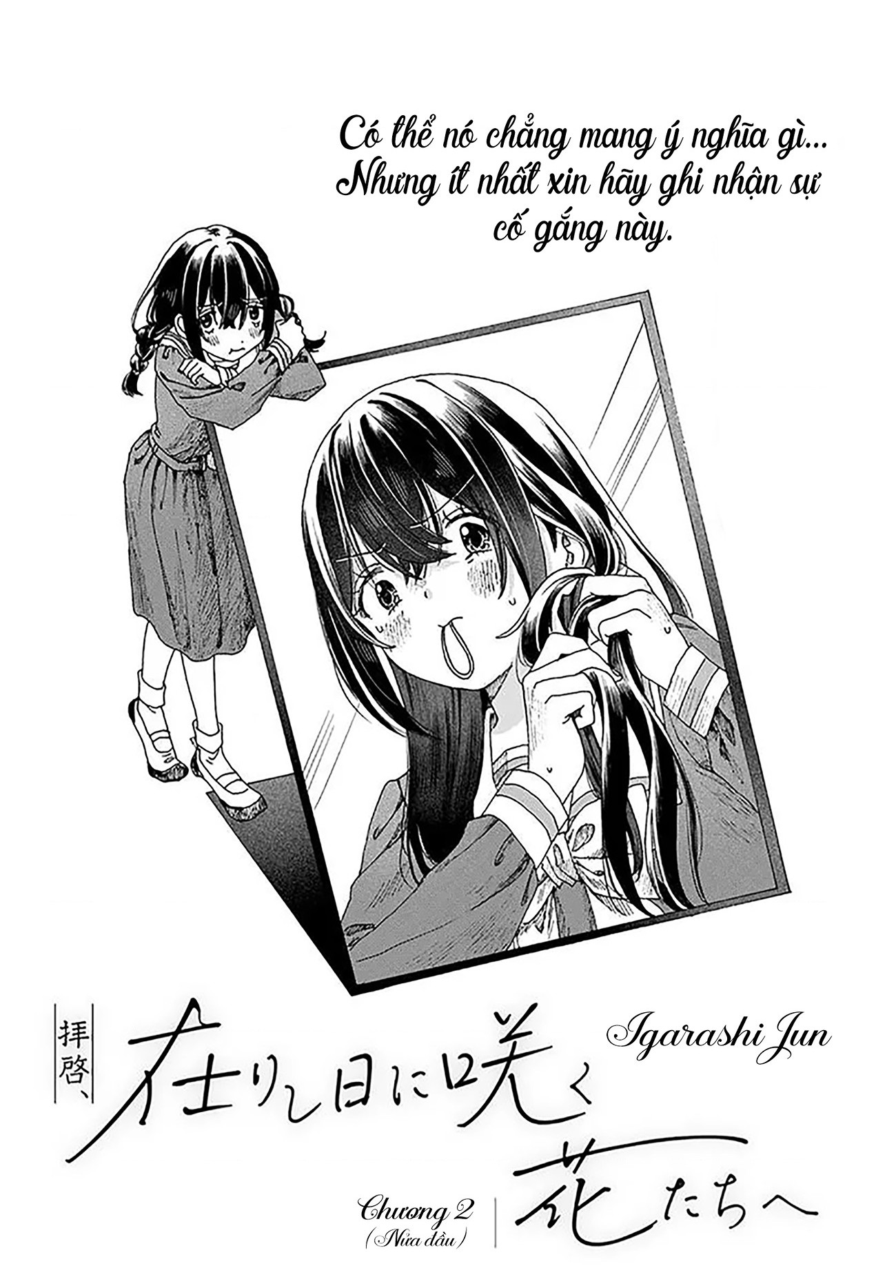 đọc truyện Gửi Về Những Đóa Hoa Thuở Xưa Ấy Chương 2 ảnh 4 tại Thiên Thai Truyện