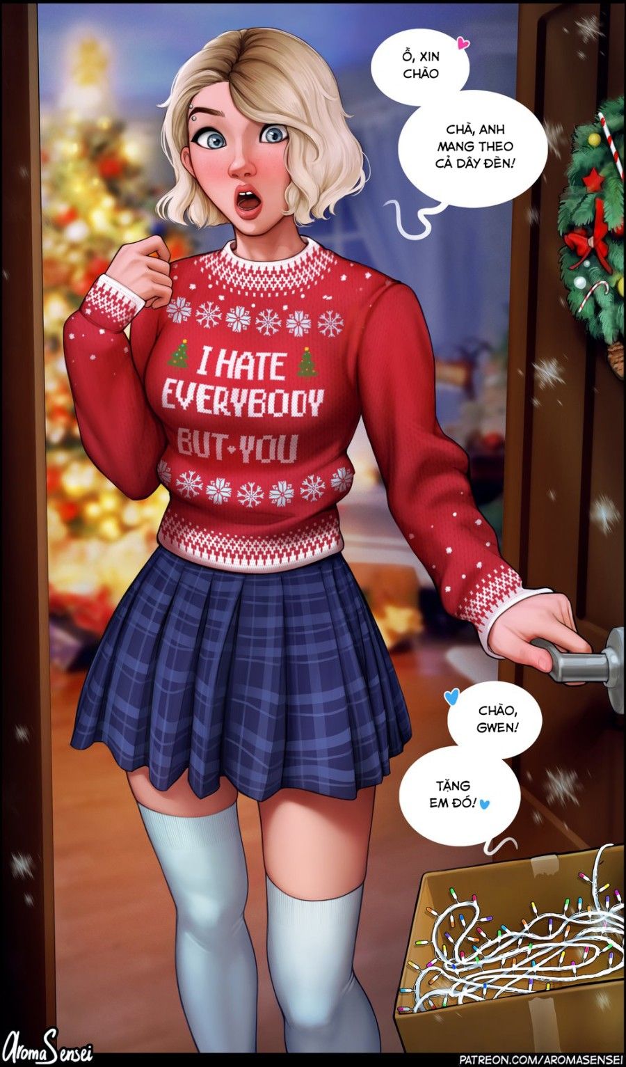 Gwen Celebrates Christmas! Oneshot page 2 - Giả Dược