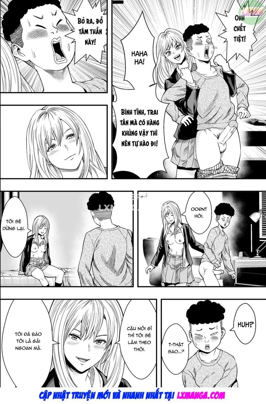 Gyaru Harem Chữa Khỏi Bệnh Phức Tạp Của Tôi Oneshot page 14 - Giả Dược