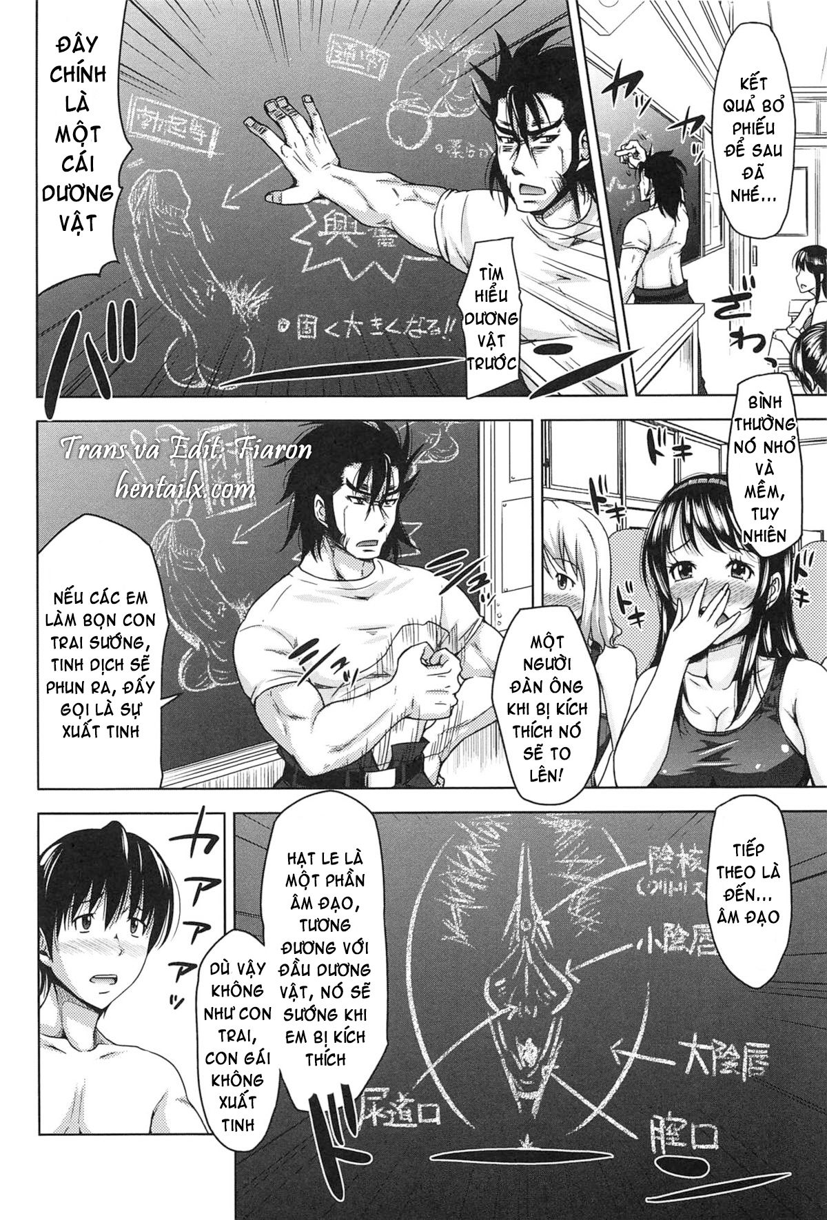 đọc truyện H-ero Classroom Of Sex Chương 4 ảnh 8 tại Giả Dược