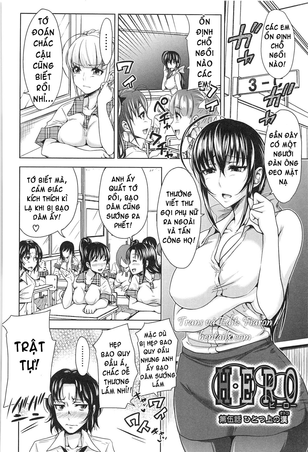 đọc truyện H-ero Classroom Of Sex Chương 6 ảnh 2 tại Giả Dược