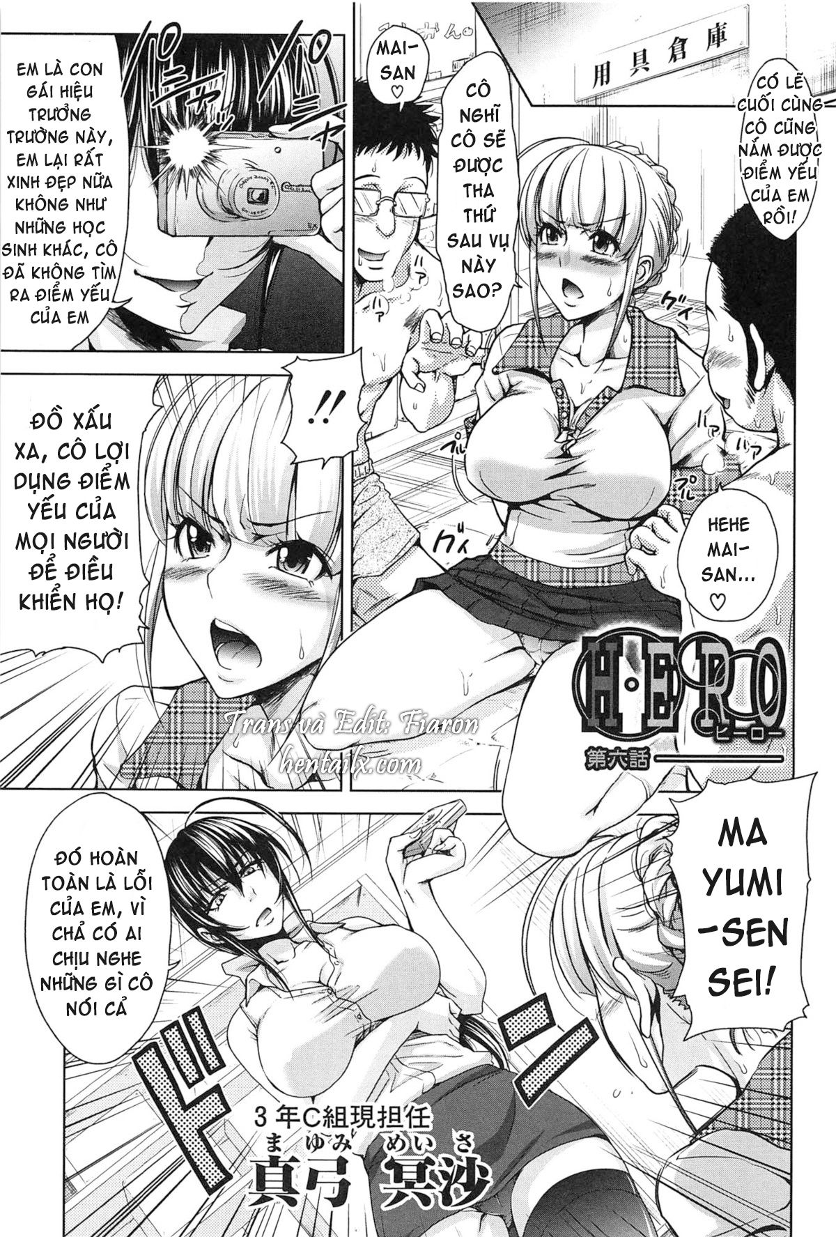 đọc truyện H-ero Classroom Of Sex Chương 7 ảnh 3 tại Giả Dược