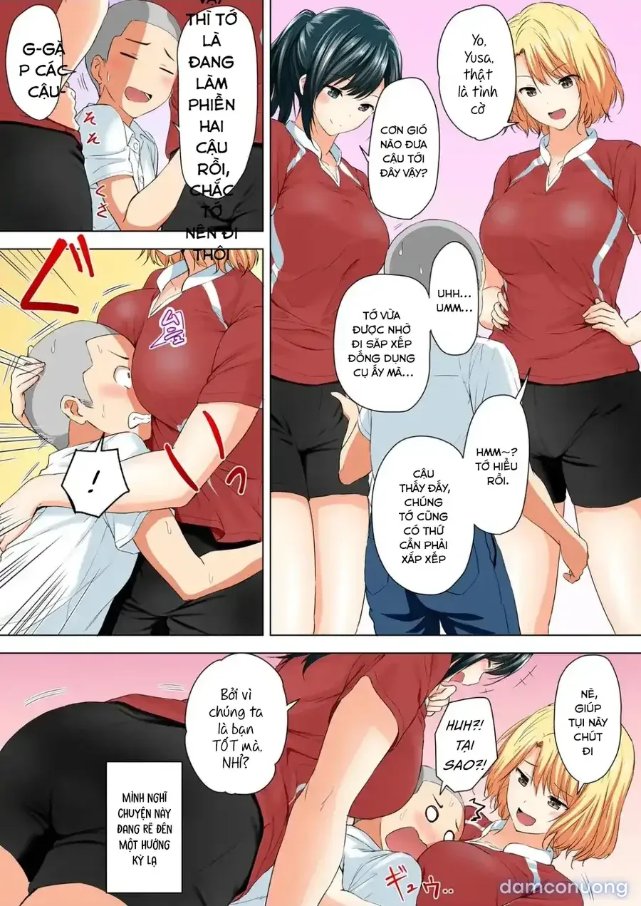 đọc truyện [hachimitsu] Shinchousa 40cm, Kyou Mo Omocha Ni Saretemasu ~ Dekkai Jk No Iinari Sex 1-2 | With A Height Difference Of 40cm, I